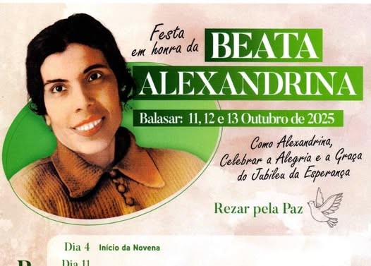 Festa em Honra da Beata Alexandrina de Balasar